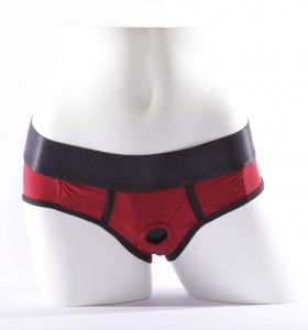 Strap-on-Tomboi Harness Red-2